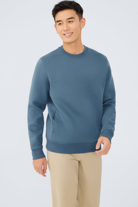 CottonSTRETCH Intechno Sweatshirt | Dark Teal BLE123