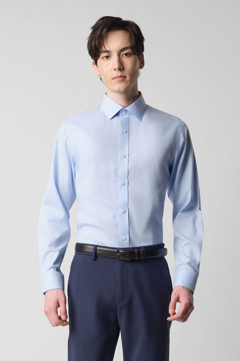 Repel⁺ Royal Oxford Dress Shirt | Blue 29422N