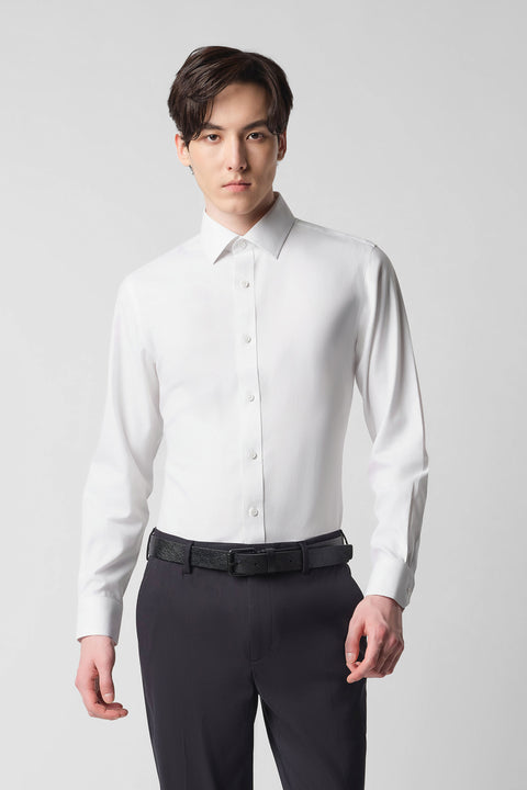 Repel⁺ Royal Oxford Dress Shirt | White WH001Z