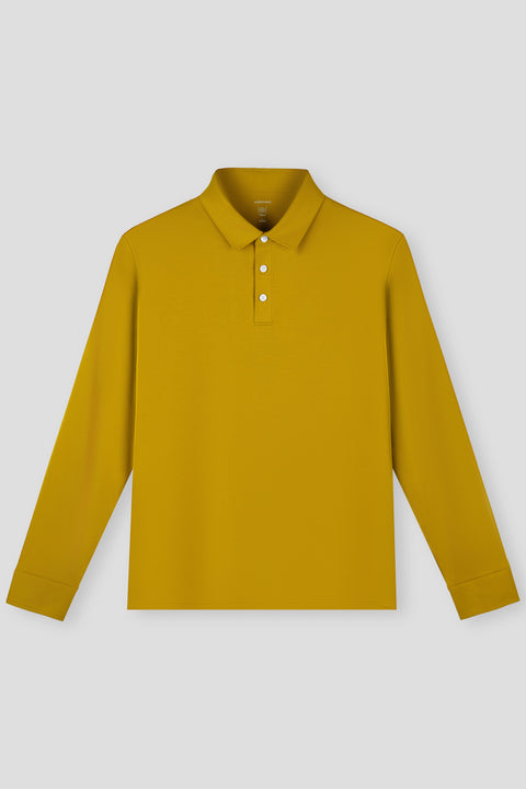 HeatGuard Long Sleeve Polo | Palm Yellow PT0839