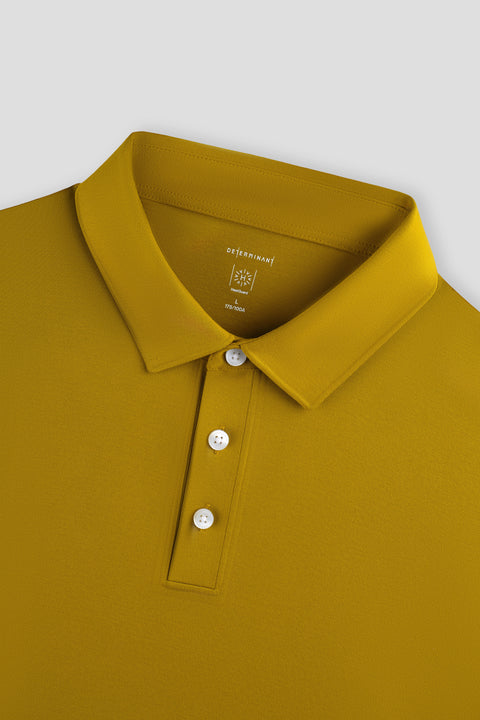 HeatGuard Long Sleeve Polo | Palm Yellow PT0839