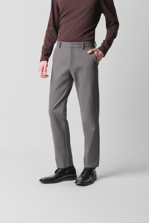 CottonSTRETCH Smart Pants | Smoke Grey 3597NZ