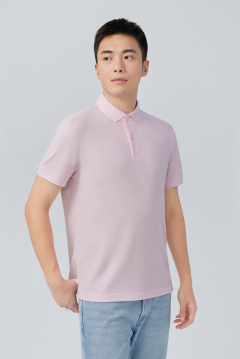 VISDRY™ 珠地 Polo | 粉 P670UZ