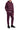 Slim Fleece Sweatpants | Burgundy RDE179