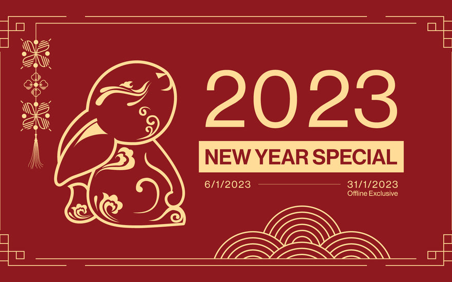 2023 New Year Special: Offline Exclusive Redemption Offer