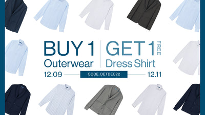 Buy 1 Outerwear - Get 1 Dress Shirt for Free!