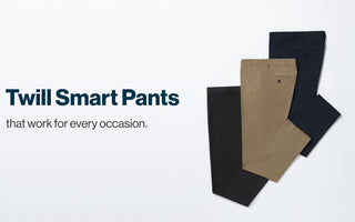 Twill Smart Pants that work for every occasion