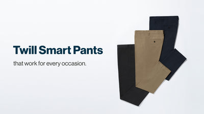 Twill Smart Pants that work for every occasion