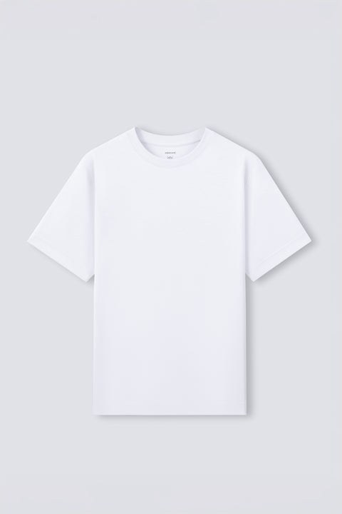 InstantCool Double-Face Knit Crew Neck T-shirt | White WH001Z