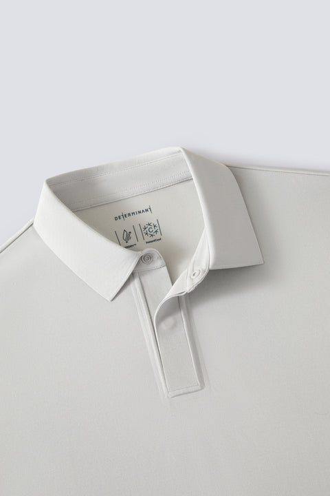 VISDRY™ Sharp珠地 Polo  灰色 GYE128