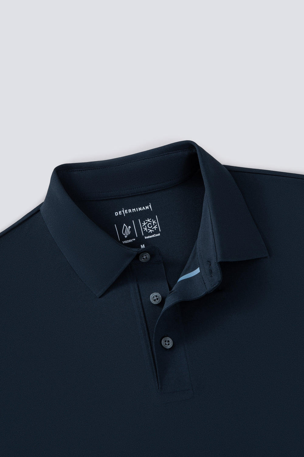 VISDRY™  珠地 Polo  深藍