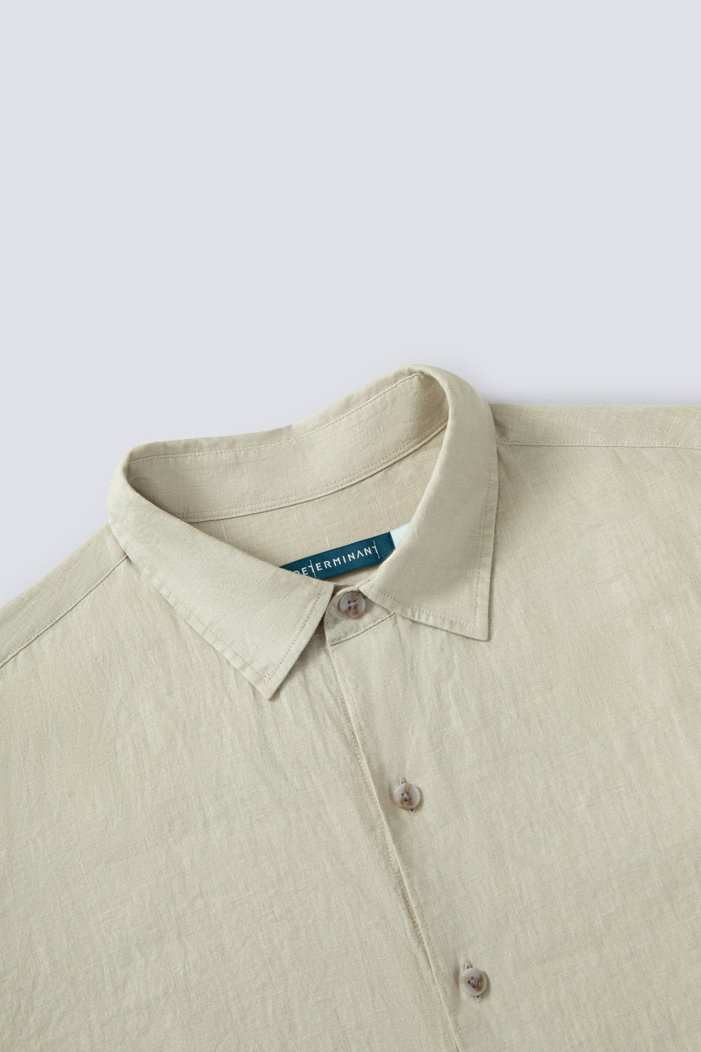 Linen Casual Shirt | Khaki 25559P