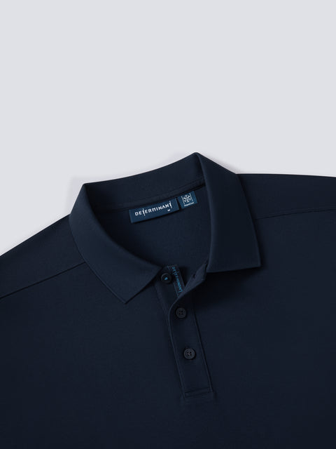 PrismCool 珠地 Polo | 深藍 14036N