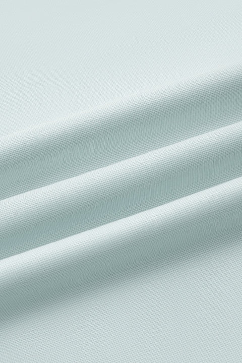 Wrinkle-Free Twill Dress Shirt | Iced Aqua Plain 30030N