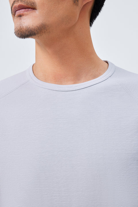 InstantCool Raglan Curved Hem T-Shirt | Grey GYE128