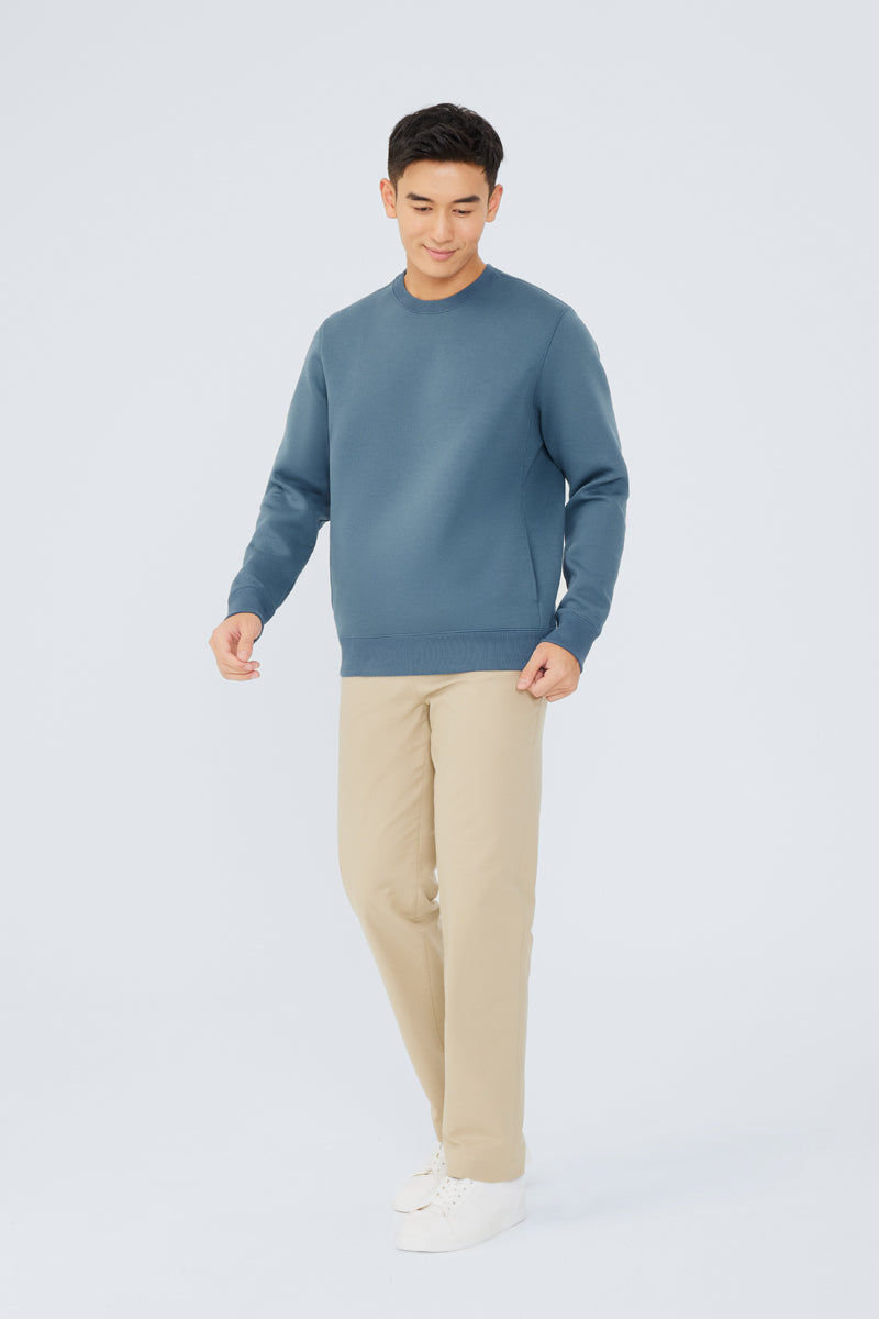 CottonSTRETCH Intechno Sweatshirt | Dark Teal BLE123