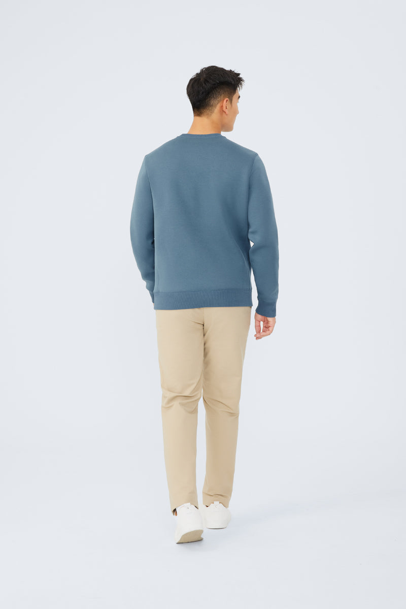 CottonSTRETCH Intechno Sweatshirt | Dark Teal BLE123