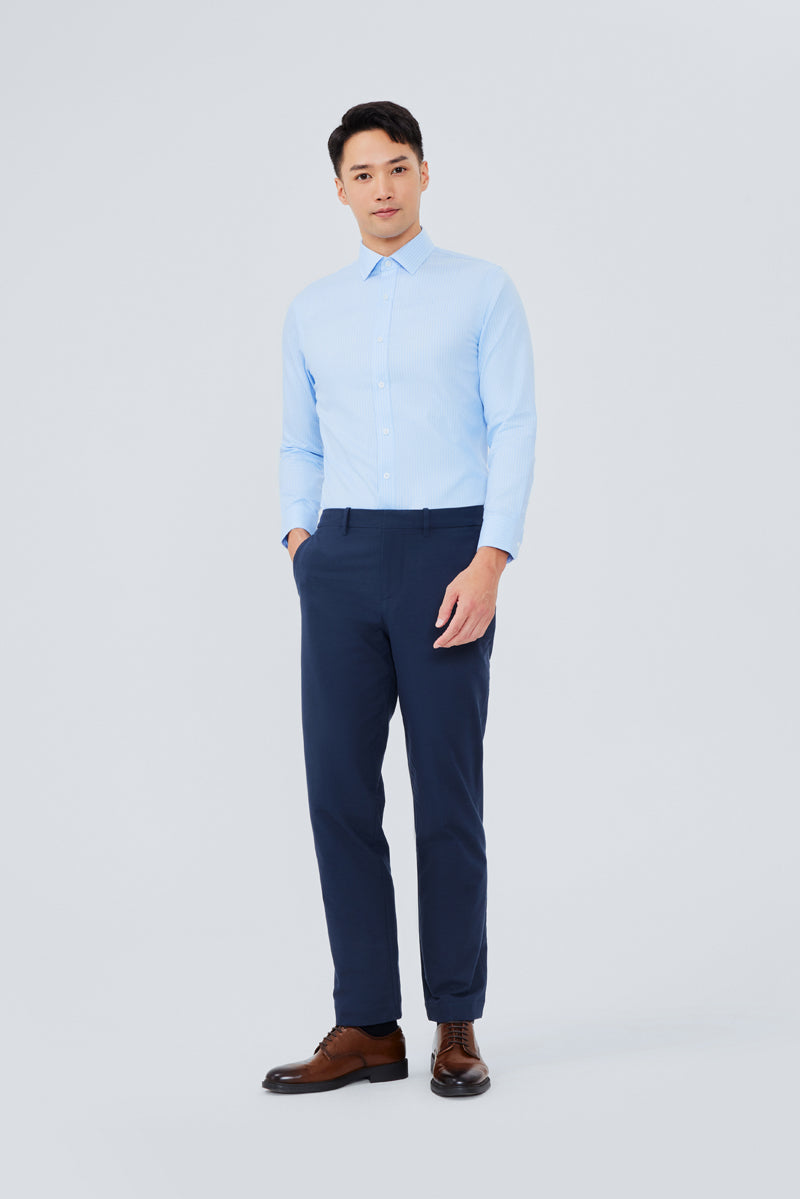 HeatGuard Water Repellent Smart Pants | Navy NYE069