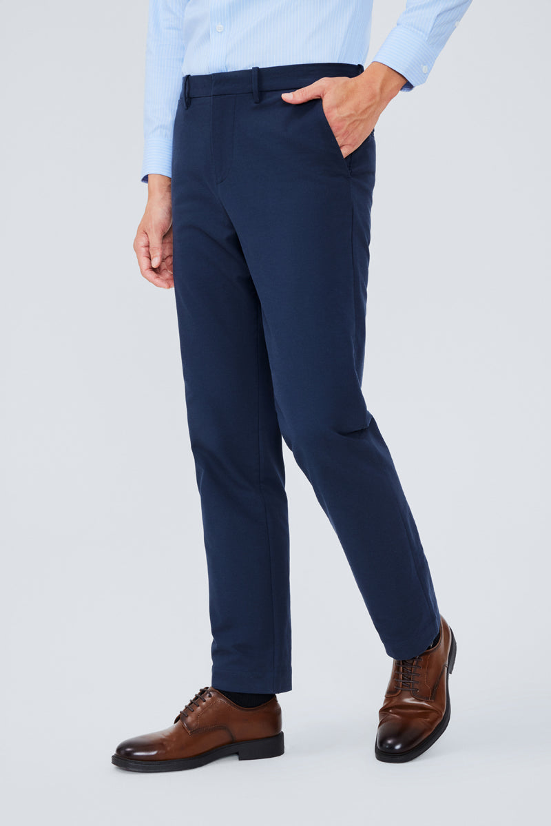 HeatGuard Water Repellent Smart Pants | Navy NYE069
