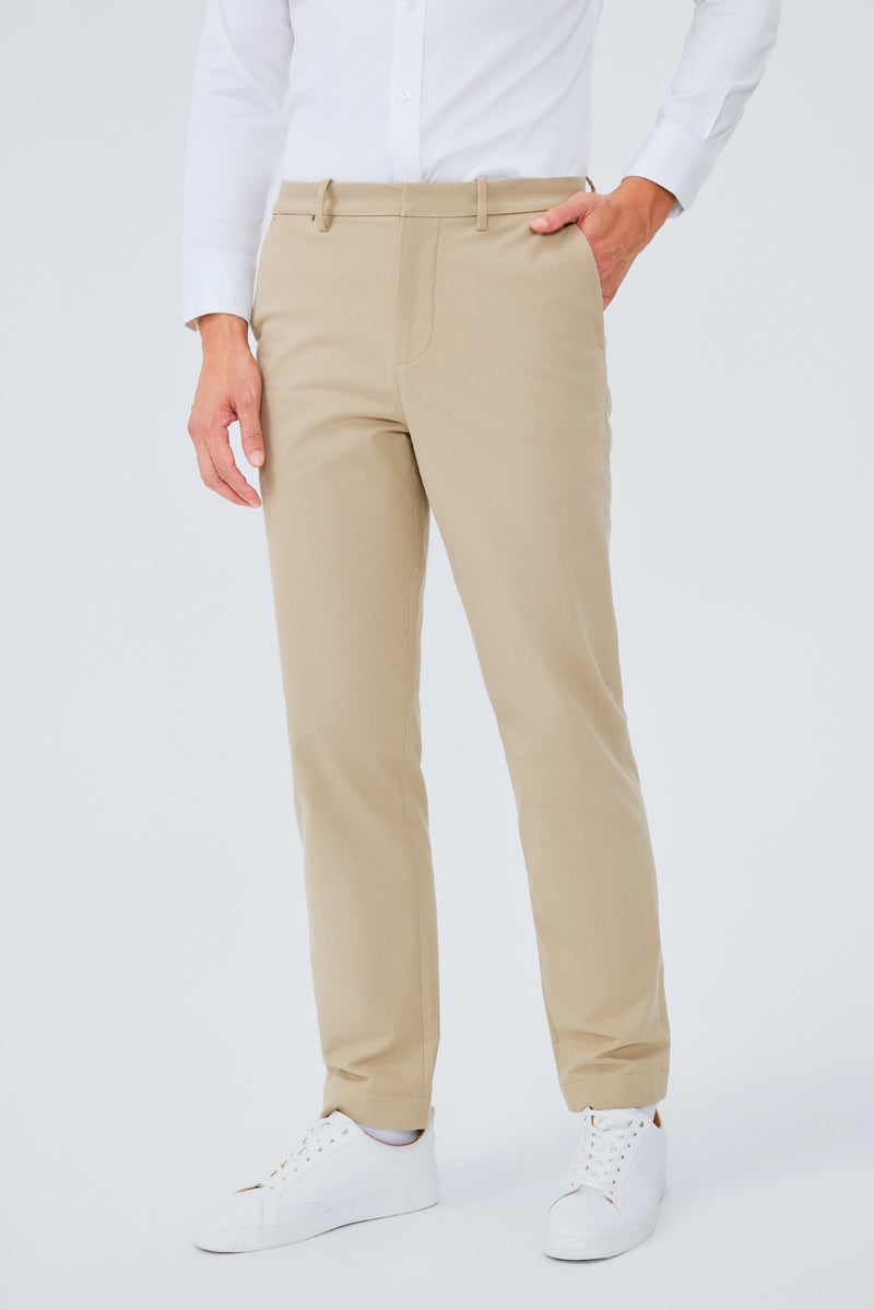 HeatGuard Water Repellent Smart Pants | Khaki GYE168