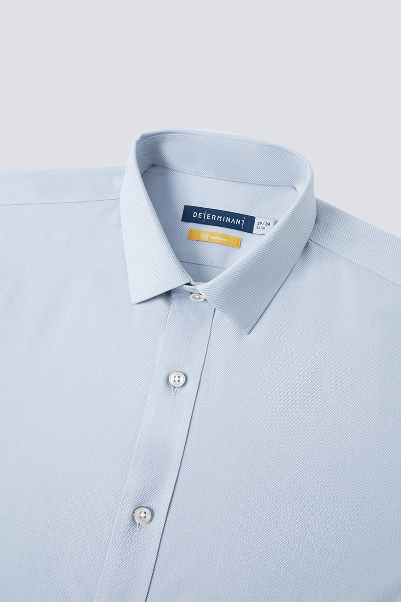 HeatGuard Dobby Twill Dress Shirt | Light Grey 9618NZ