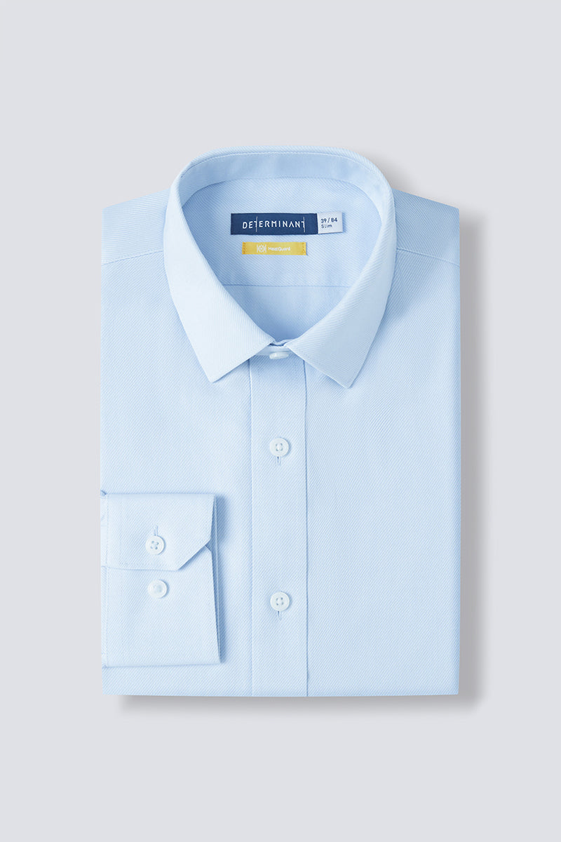 HeatGuard Dobby Twill Dress Shirt | Light Blue 8146NZ