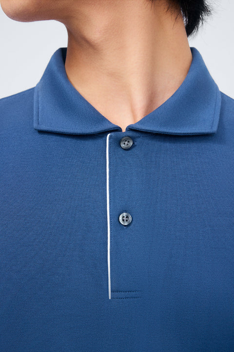 InstantCool Pique Polo | Blue NYE075