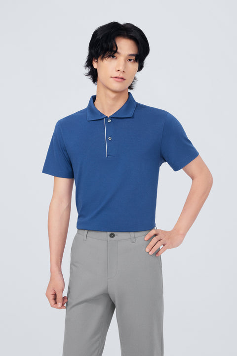 InstantCool Pique Polo | Blue NYE075