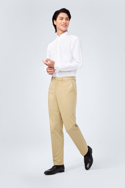 InstantCool Lightweight Twill Smart Pants | Dark Khaki GNE426