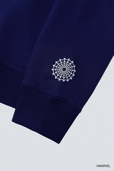 Spider-Man Slim Fleece Sweatshirt | Dark Blue BLFD01