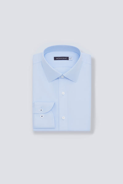 Supreme Cotton-Silk Dress Shirt | Light Blue 1459DK