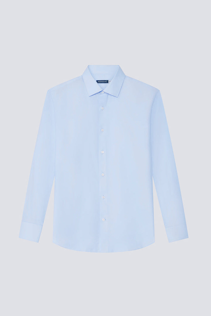 Supreme Cotton-Silk Dress Shirt | Light Blue 1459DK
