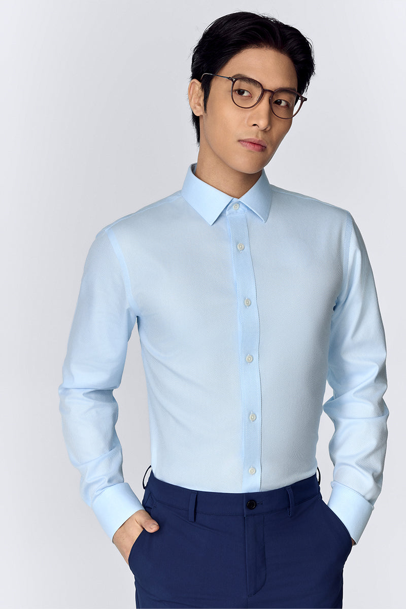Wrinkle-Free Classic Twill Dress Shirt