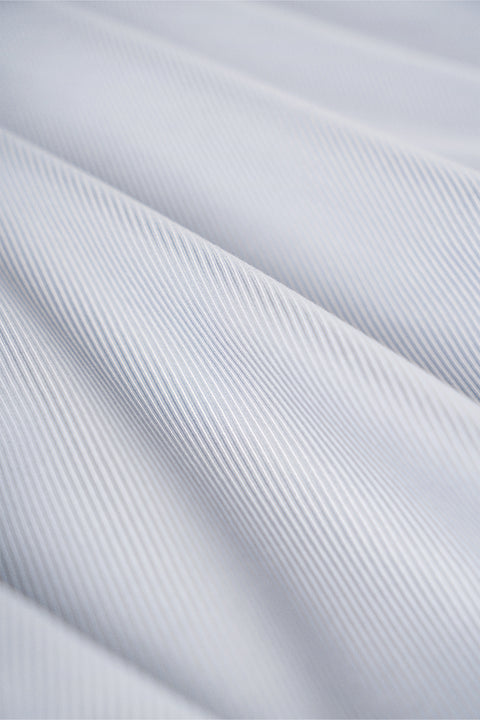 Wrinkle-Free Classic Twill Dress Shirt | Pale Grey 20987N