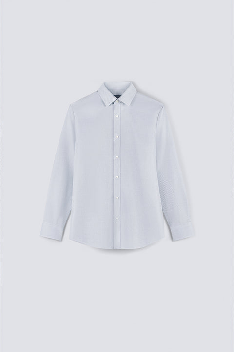 免燙經典斜紋商務襯衫 | 淺灰 20987N