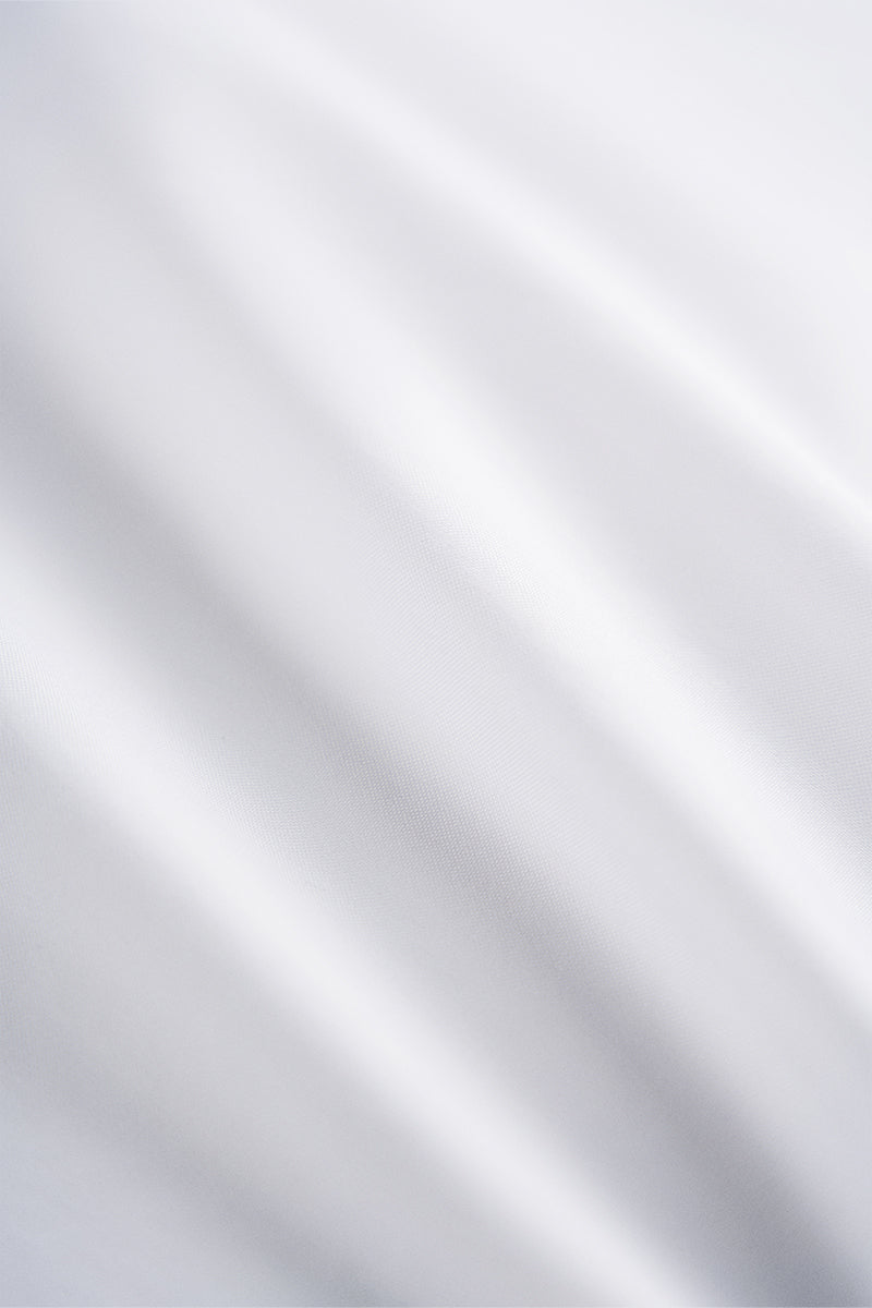 Wrinkle-Free Pinpoint Oxford Pocket Dress Shirt | White WH001Z