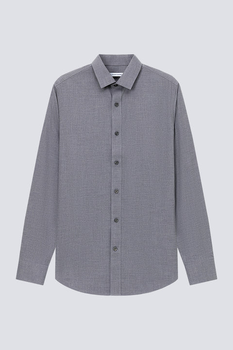 Supreme Cotton-Yak Twill Dress Shirt | Stone Grey 0372DK