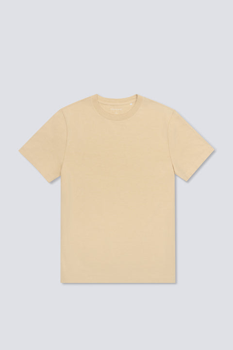 TerraTones Natural Dye Crew Neck T-Shirt | Khaki 70688J