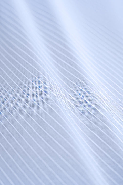 InstantCool Dobby Dress Shirt | Blue Stripes 15952N