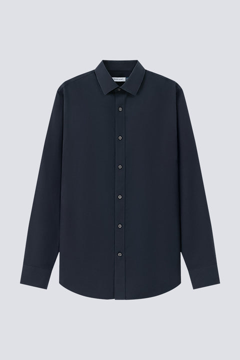 Supreme Cotton-Yak Twill Dress Shirt | Navy 0373DK