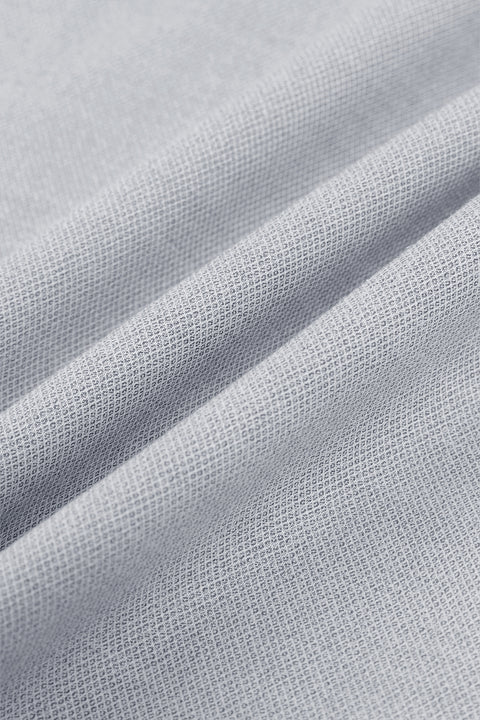 Waterless Dye Button-Down Smart Shirt | Grey 25238N