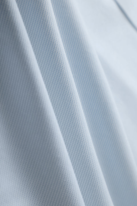 Wrinkle-Free Dobby Twill Dress Shirt | Pale Blue Semi Plain 27585N