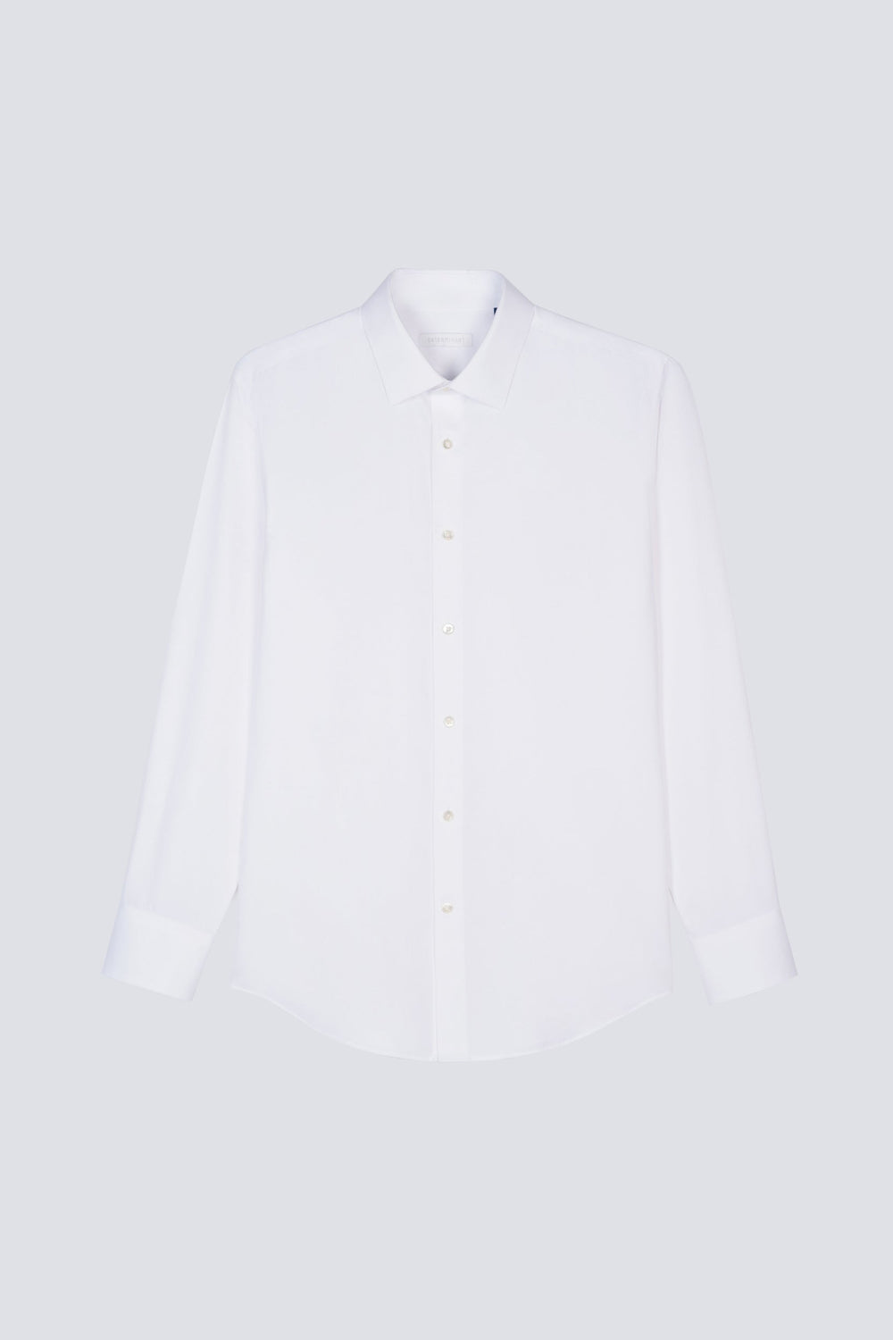 Supreme Wrinkle-Free Diamond Dobby Dress Shirt | Bright White 4811NZ