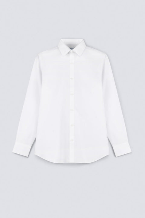 Supreme Cotton Honeycomb商務襯衫 | 白色 WH001Z