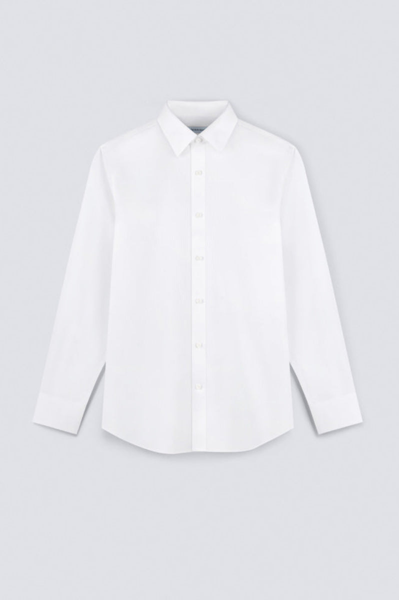 Supreme Cotton Dobby Cord商務襯衫 | 白色 WH001Z