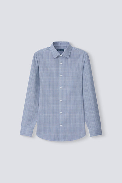 Waterless Dye Dress Shirt  | Blue 23410N