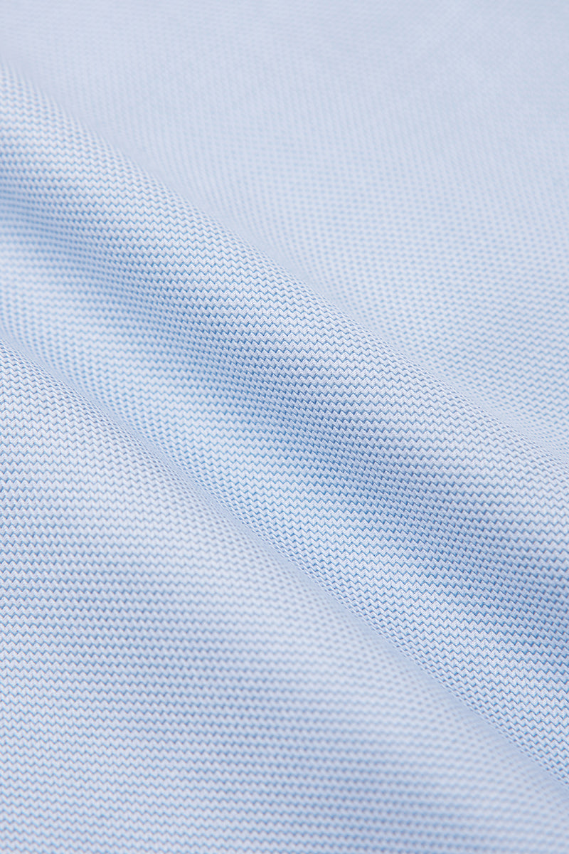 Supreme Cotton Dobby Twill Dress Shirt | Blue 7644NZ