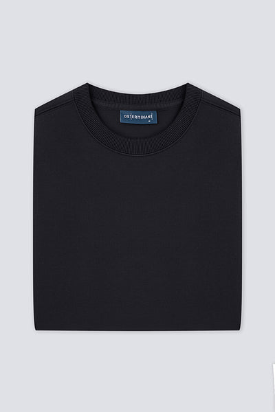 CottonSTRETCH Intechno Sweatshirt  | Black BKFD01