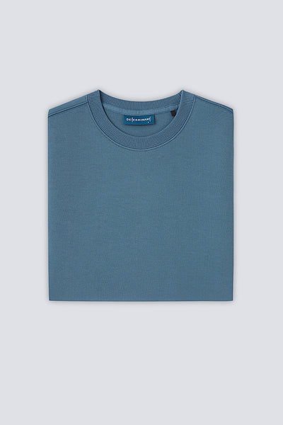 CottonSTRETCH Intechno Sweatshirt  | Dark Teal BLE123