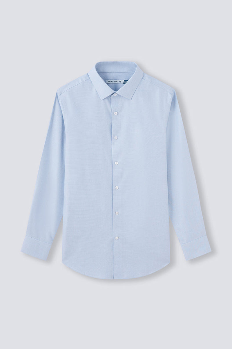 Supreme Cotton Dobby Twill Dress Shirt | Blue 7644NZ